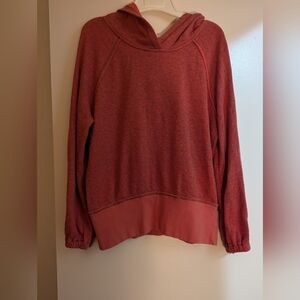 Free People - Muted Red Free People Pullover hoodie, size M, NWOT